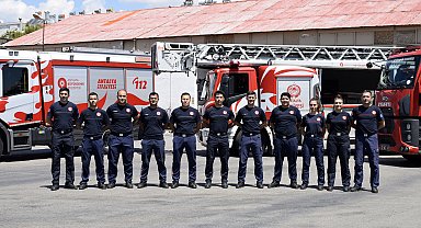 Antalya İtfaiyesi yaz sezonuna hazır