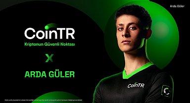 Arda Güler, CoinTR'nin marka yüzü oldu
