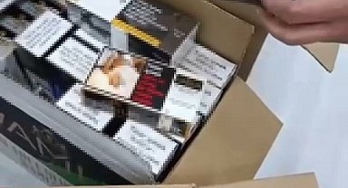 Aydın'da kaçak sigara operasyonu