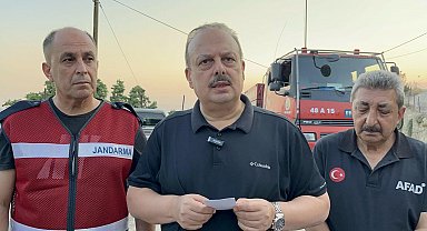 Aydın'da orman yangını