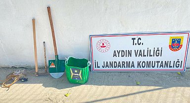 Aydın'da SİT alanında kaçak tarihi eser kazısına 6 tutuklama
