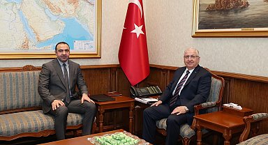 Bakan Güler, Azerbaycan İstihbarat Başkanı Sultanov'u kabul etti