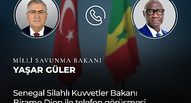 Bakan Güler, Senegal Silahlı Kuvvetler Komutanı ile görüştü