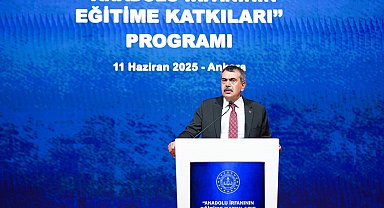 Bakan Tekin: Değerlerine bağlı bir kuşak yetiştirmek istiyoruz
