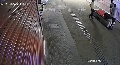 Bankta oturan kişiyi dövüp, parasını gasbetti