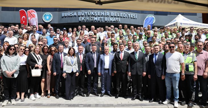 Başkan Bozbey, Büyükşehir ailesiyle bayramlaştı