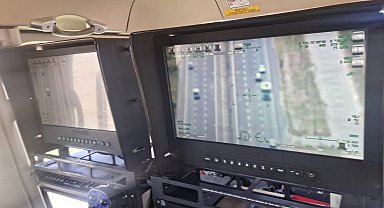 Başkentte hava destekli trafik denetimi