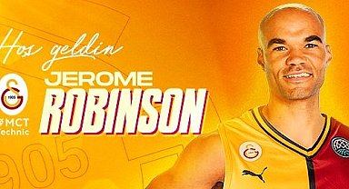 Basketbolda Galatasaray, Jerome Robinson'u kadrosuna kattı