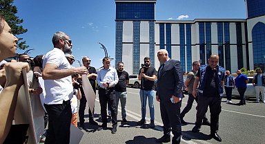 Bingöl'de 'su kesintisi' protestosu