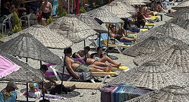 Bodrum sahillerinde bayram yoğunluğu