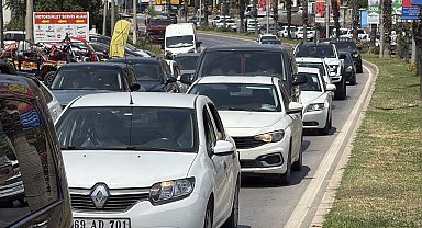 Bodrum'da bayram tatili dönüşü başladı