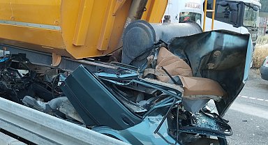 Burdur'da kaza; 1 ölü, 1 yaralı