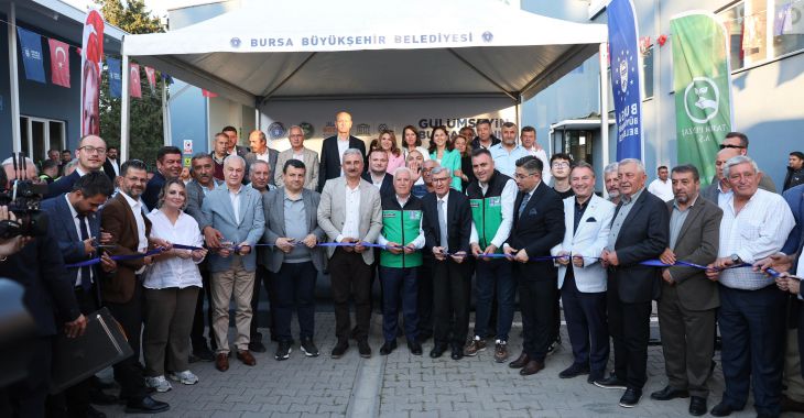 Bursa Büyükşehir Belediyesi, Sıvı Gübre Tesisi'ni hizmete açtı