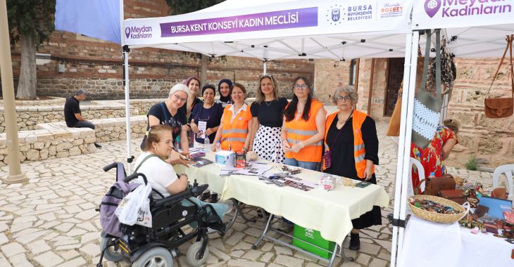 Bursa’da ‘Meydan Kadınların’