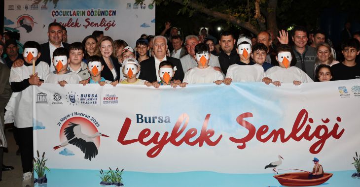 ‘Bursa Leylek Şenliği’ büyük bir coşkuyla başladı