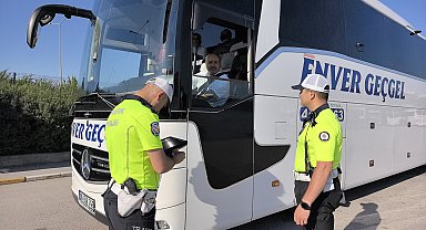 Bursa'da şehirlerarası otobüslerde 'bayram' denetimi