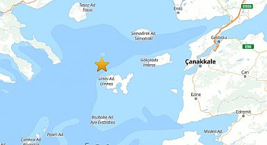 Çanakkale açıklarında 4.6 büyüklüğünde deprem
