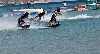 Çeşme'de Dünya Motosurf Şampiyonası sona erdi Video eklendi