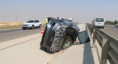 Cip refüjdeki su kanalına devrildi: 1 ölü, 3 yaralı