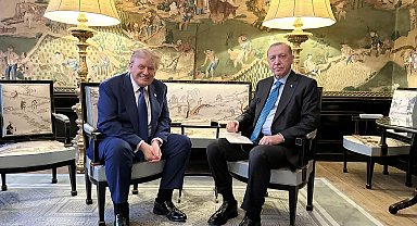 Cumhurbaşkanı Erdoğan, ABD Başkanı Trump ile bir araya geldi