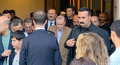 Cumhurbaşkanı Erdoğan bayram namazını Muğla'da kıldı