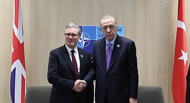 Cumhurbaşkanı Erdoğan, İngiltere Başbakanı Starmer ile görüştü Video ve ek bilgi eklendi