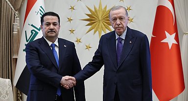 Cumhurbaşkanı Erdoğan, Irak Başbakanı Sudani ile görüştü