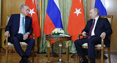 Cumhurbaşkanı Erdoğan, Putin ile görüştü