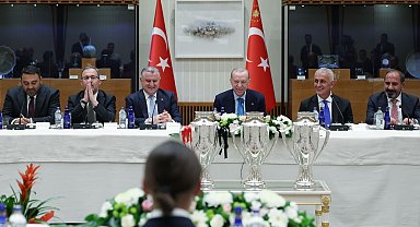 Cumhurbaşkanı Erdoğan, Süper Lig'e yükselen 3 kulübün heyetlerini kabul etti