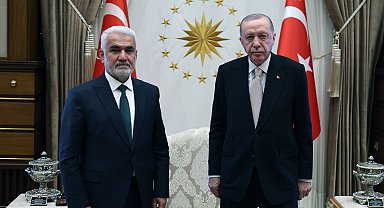 Cumhurbaşkanı Erdoğan, Zekeriya Yapıcıoğlu'nu kabul etti