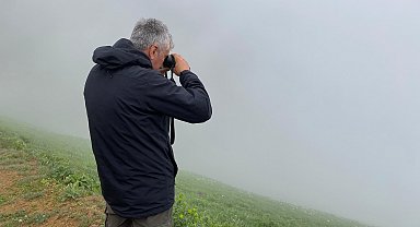 Dağ horozu gözlemine sis engeli