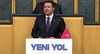 Davutoğlu, Babacan ve Arıkan grup toplantısında konuştu