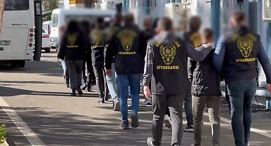 Diyarbakır'da kapkaççılara 'Çekirge' operasyonu; 12 tutuklama