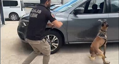 Durdurulan araçta 82 kilo metamfetamin ele geçirildi