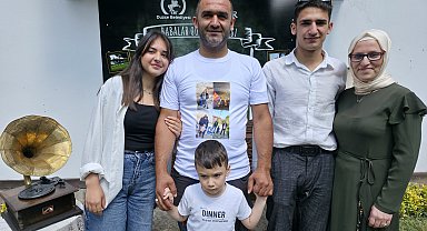 Düzce'de çalışan babalara sürpriz