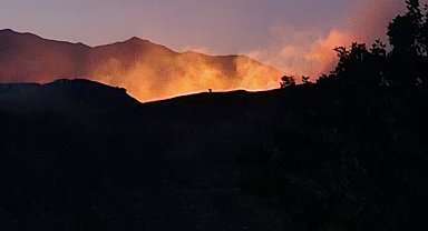 Elazığ'da otluk alanda çıkan yangın kontrol altına alındı