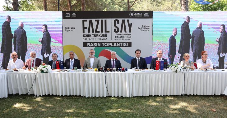 Fazıl Say’dan İznik’e özel beste