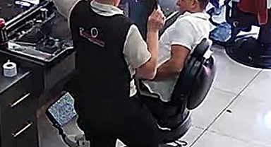 Fön makinesi bomba gibi patladı; o anlar kamerada