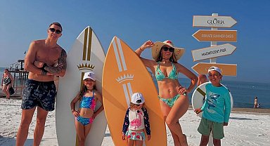 Futbolcuların tatil tercihi Belek