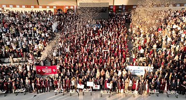 Hasan Kalyoncu Üniversitesi'nde mezuniyet coşkusu