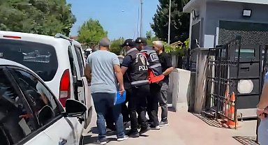 Hastane bahçesindeki cinayette gözaltına alınan şüpheli adliyede