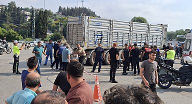 Hatay'da TIR'ın çarptığı yaya öldü