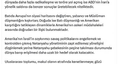 İletişim Başkanı Altun: ABD'nin saldırısı kaos ve karmaşaya yol açacak yeni bir adım