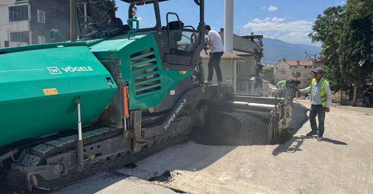 İnegöl’ün altyapısı ve üstyapısı Büyükşehir’le güçleniyor