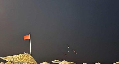 İran'dan İsrail'e fırlatılan füzeler Hatay semalarından görüldü