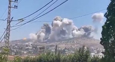 İsrail, Lübnan'ın güneyine saldırdı