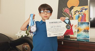 İstanbul - 7 yaşında matematikte dünya şampiyonluğunu kazandı; hedefi biliminsanı olmak
