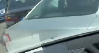 İstanbul- Ataşehir'de karı-koca trafikte tartıştığı sürücüye saldırdı; kaçmaya çalışan sürücü kaza yaptı