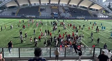 İstanbul - Avcılar'da amatör lig maçının ardından kavga: 1 futbolcu yaralandı