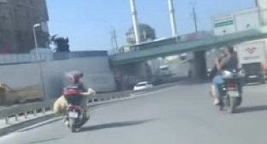 İstanbul-Başakşehir'de kaçan kurbanlık sahibini peşinden koşturdu